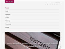 Tablet Screenshot of extery.com